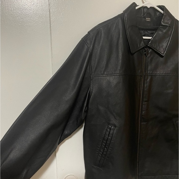 Vintage men St.John’s Bay Black jacket - Picture 2 of 6